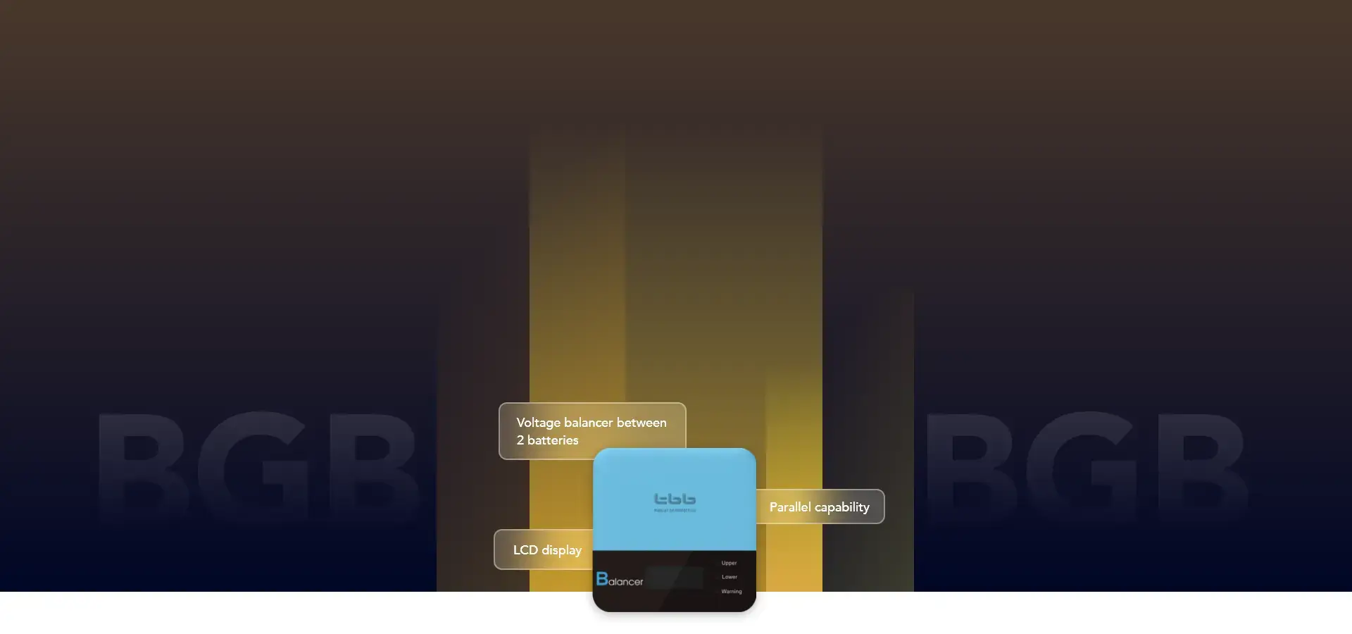 bgb accessory for lead-carbon battery management product features